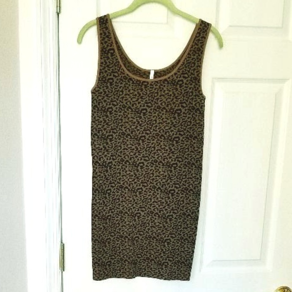 Animal Print Skinnytees Tank (One Size)